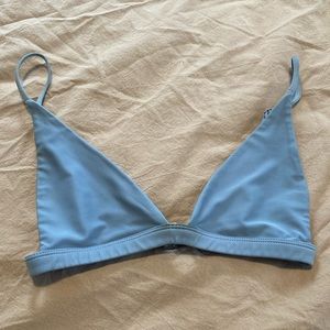 FAE blue bikini top - size small